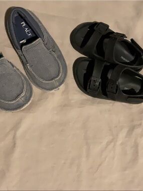 Lot Of 2 Pairs Kids Shoes